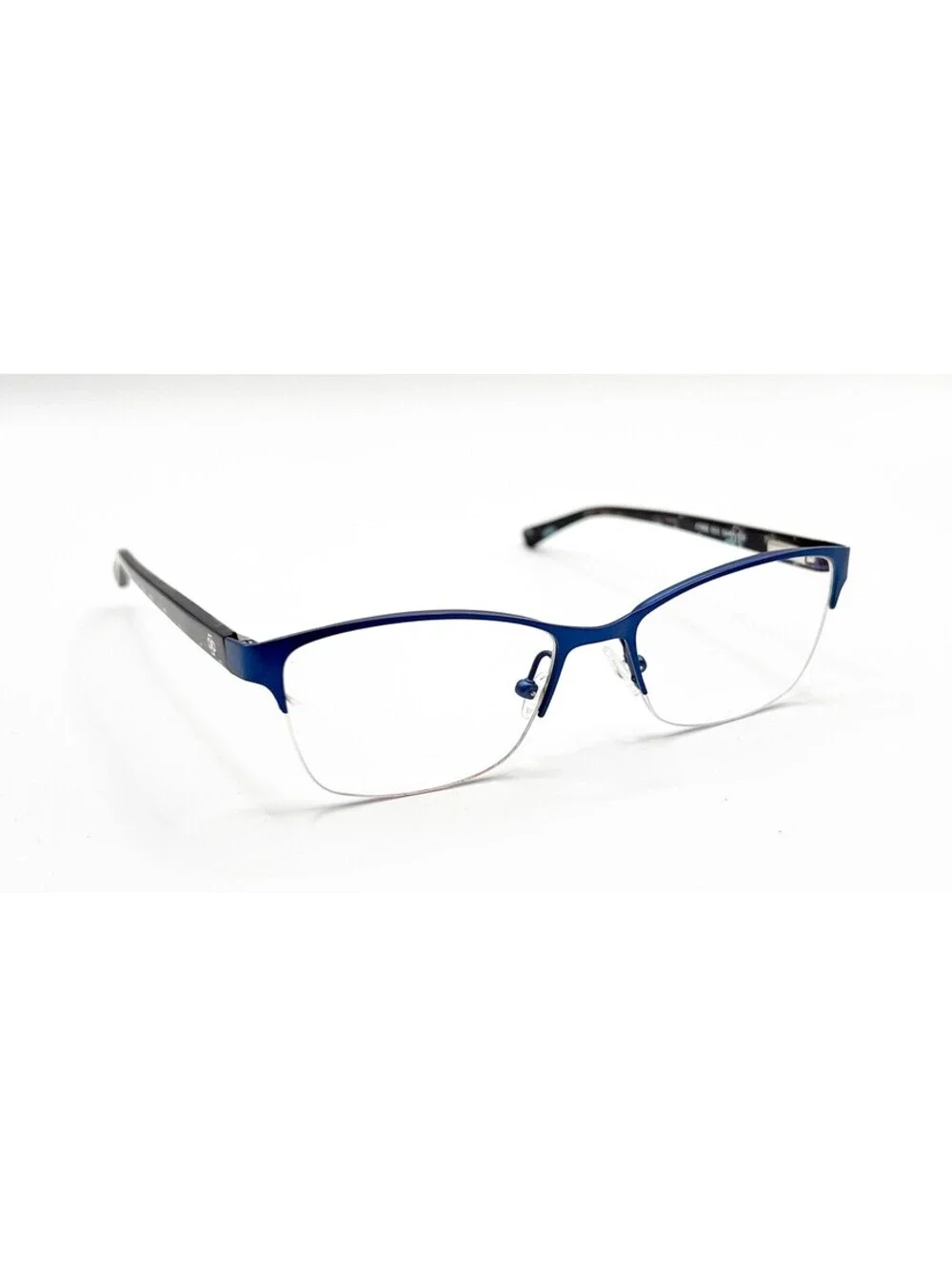Ann Taylor At602 C03 Matte Navy Blue Tortoise Authentic Eyeglasses 50-17-135